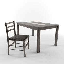 Table _ Chair - Dining table and chair Antila E Venice 