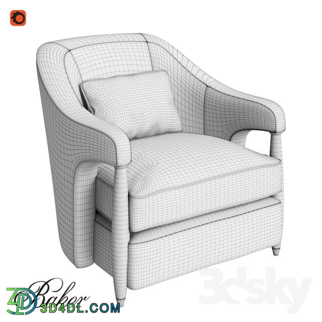 Arm chair - Baker - Hermano 6114C