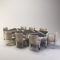 Table _ Chair - Fendi 