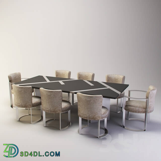Table _ Chair - Fendi
