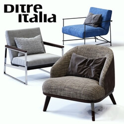 Arm chair - Ditre Italia Armchairs Set 