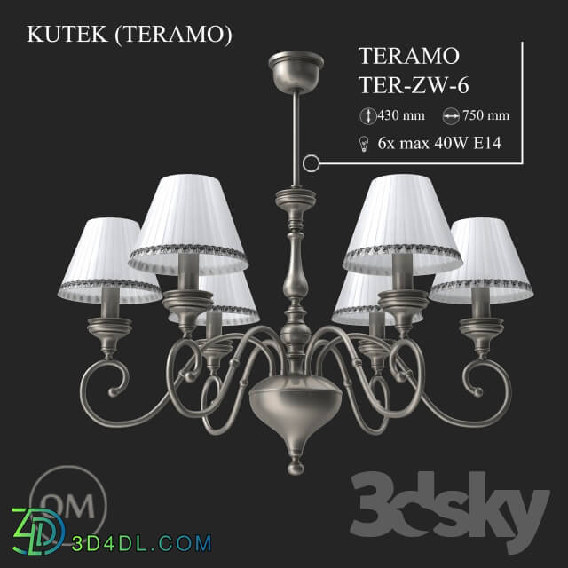 Ceiling light - KUTEK _TERAMO_ TER-ZW-6