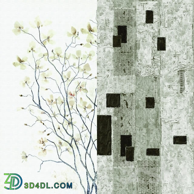 Wall covering - Wall _deco - Contemporary Wallpaper Pack 41