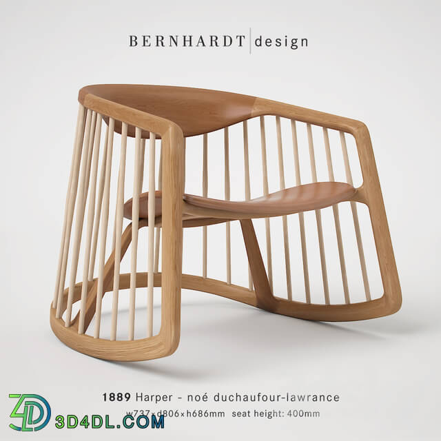 Arm chair - Bernhardt Design Harper Rocking Chair
