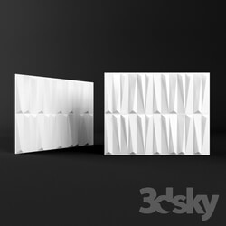 3D panel - Glass 3d panel _bamboo_ 