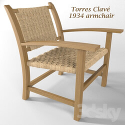 Arm chair - Torres Clavé 1934 armchair 