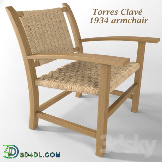 Arm chair - Torres Clavé 1934 armchair