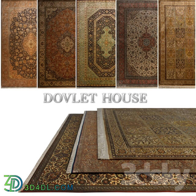 Carpets - DOVLET HOUSE Carpets 5 pieces _part 127_