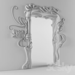 Decorative plaster - The sculptural opening of the classic 
