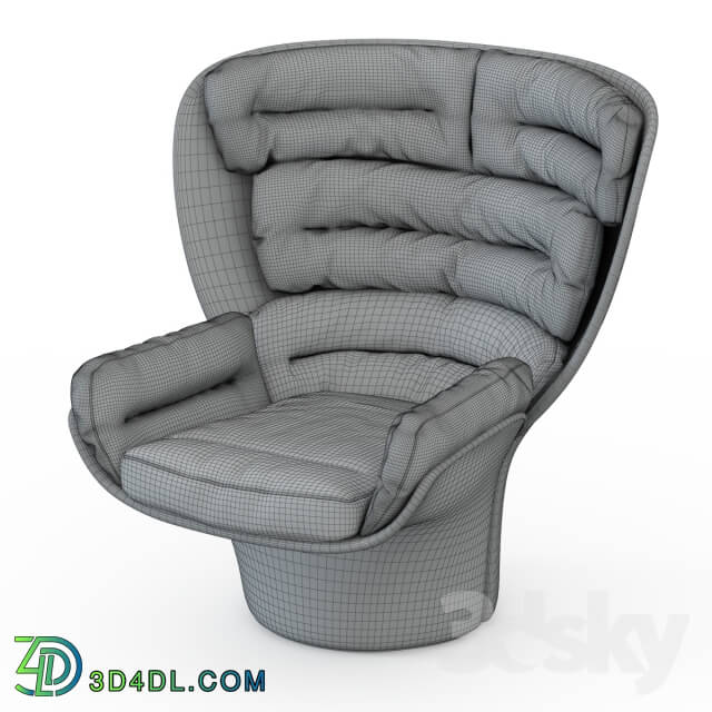 Arm chair - Armchair Elda-Longhi