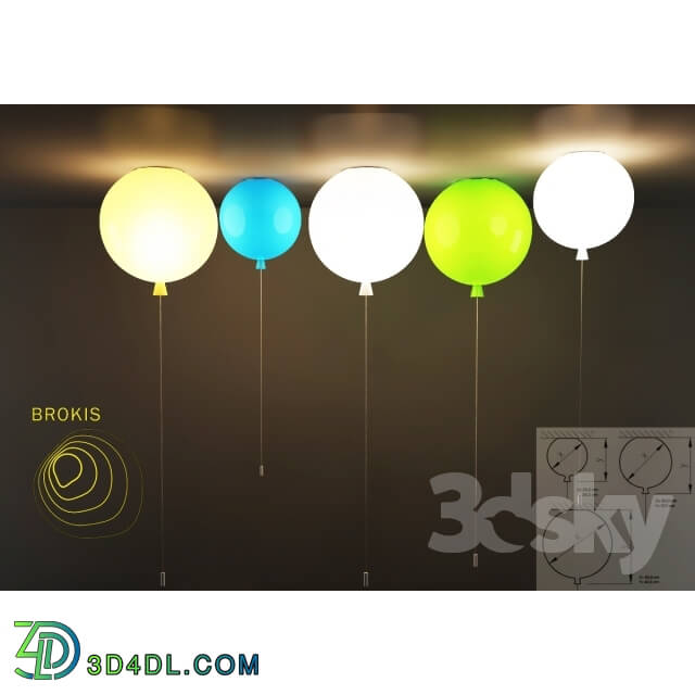 Ceiling light - BROKIS MEMORY PENDANT LAMP