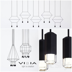 Ceiling light - vibia collection wireflow 