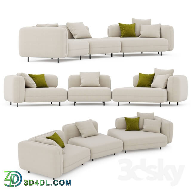 Sofa - Sofa DELAVEGA DP-1C