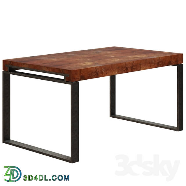 Table - Industrial Dining Table-1