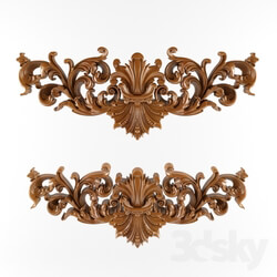 Decorative plaster - ceiling decoration cotton 4 