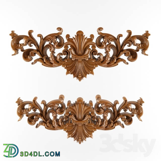 Decorative plaster - ceiling decoration cotton 4