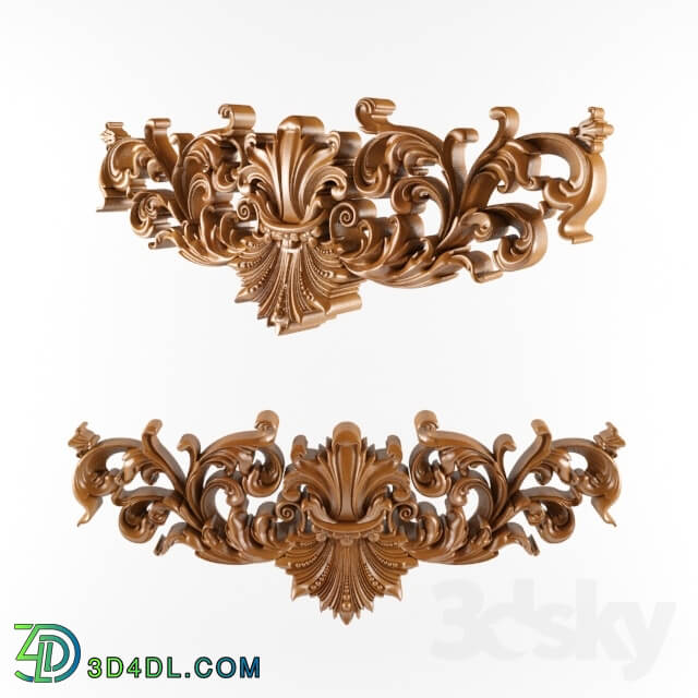 Decorative plaster - ceiling decoration cotton 4