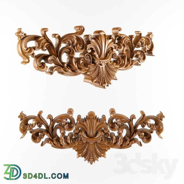 Decorative plaster - ceiling decoration cotton 4