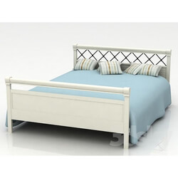 Bed - Bed white classic _from Mr. Doors 