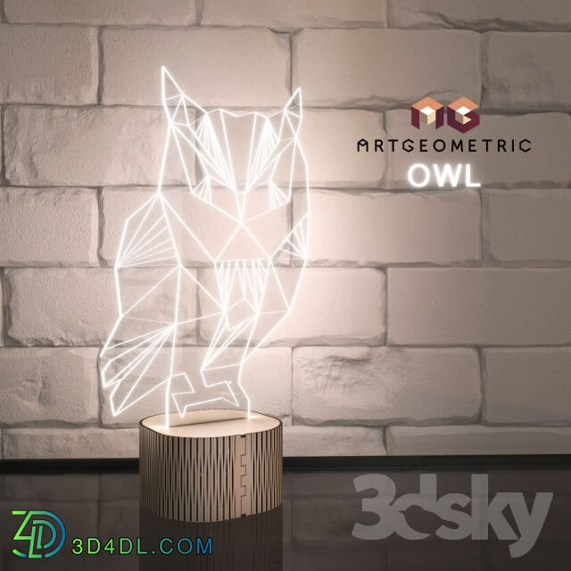 Table lamp - ArtGeometric OWL