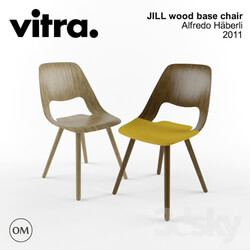 Chair - VITRA JILL WOOD 