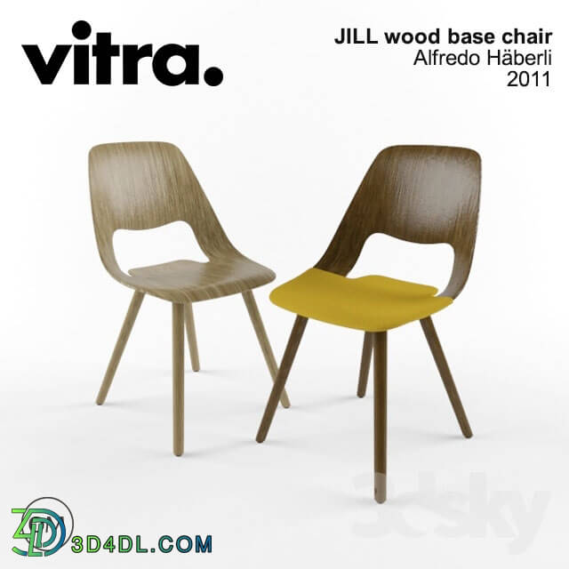 Chair - VITRA JILL WOOD