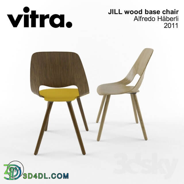 Chair - VITRA JILL WOOD