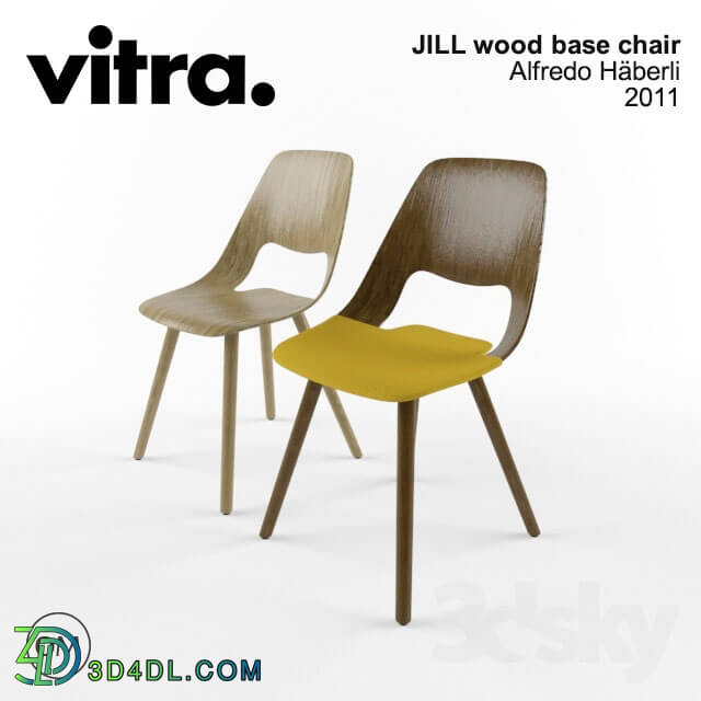 Chair - VITRA JILL WOOD