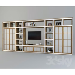 Wardrobe _ Display cabinets - Closet minimalism_ Japan 