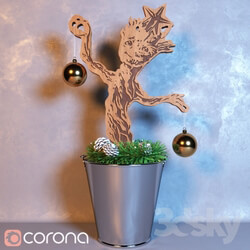 Other decorative objects - Groot _New Year tree_ 