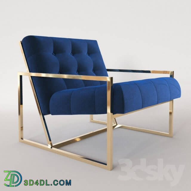 Arm chair - Jonathan Adler Goldfinger armchair