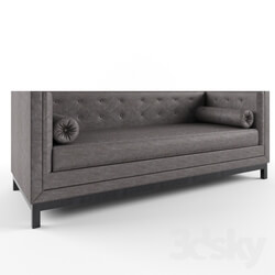 Sofa - TOV Furniture Zoe Leather Sofa 