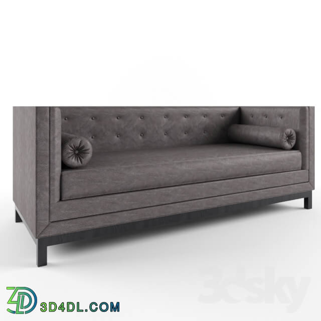 Sofa - TOV Furniture Zoe Leather Sofa