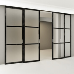 Doors - Sliding partitions in the style of Loft 
