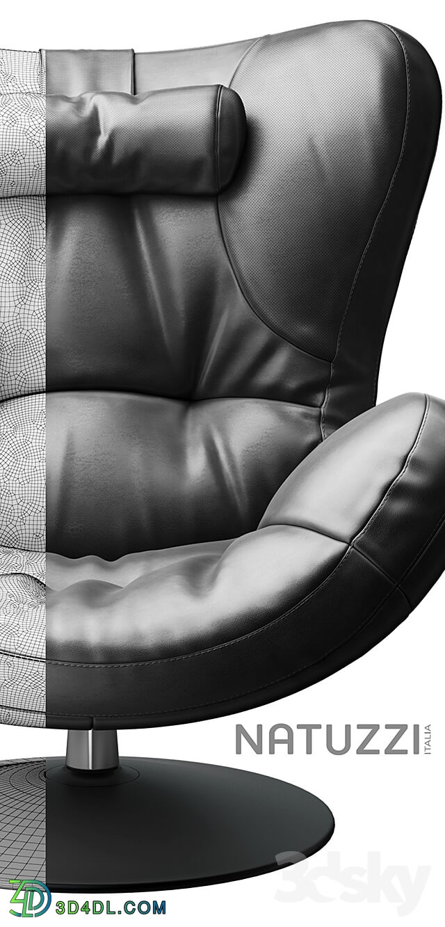 Arm chair - Armchair natuzzi Sound