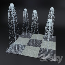Other architectural elements - Dry fountain 
