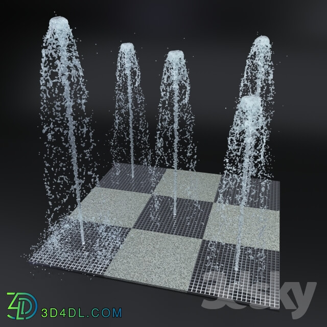 Other architectural elements - Dry fountain