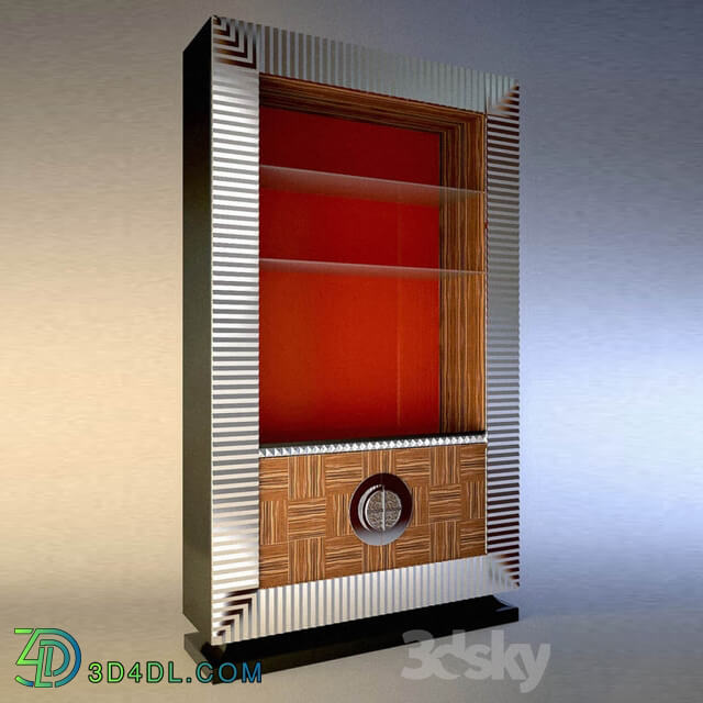 Wardrobe _ Display cabinets - Francesko Molon L500 bookcase PERSPECTIVE