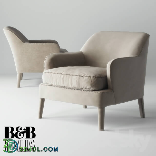 Arm chair - Armchair MAXAlTO B_B Italia FEBO