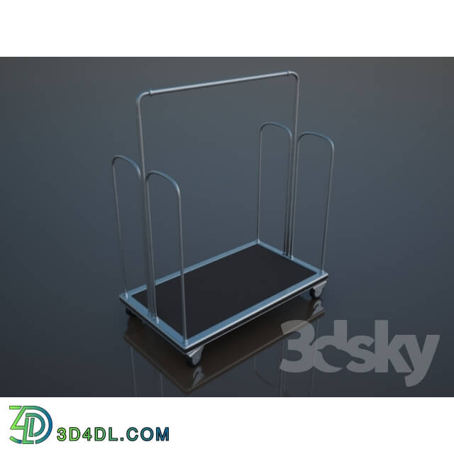 Other decorative objects - Trolleys for hotel