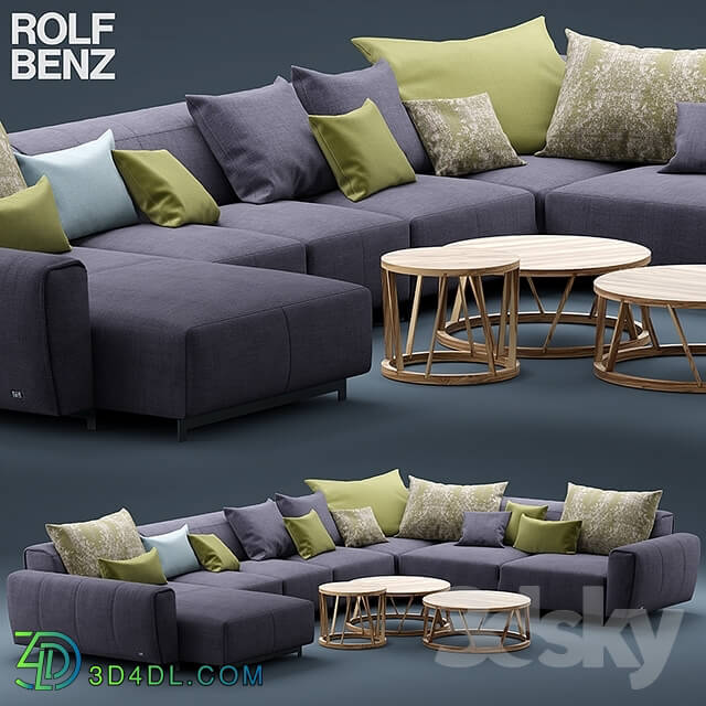 Sofa - Sofa ROLF BENZ TENO