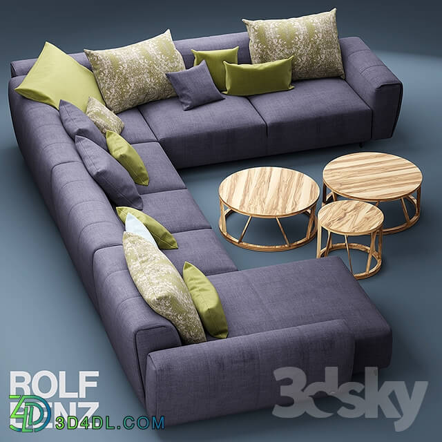 Sofa - Sofa ROLF BENZ TENO