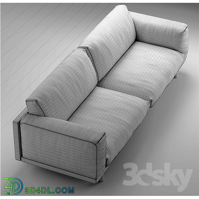 Sofa - Muuto rest Sofa 3 seater sofa