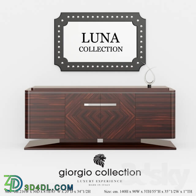 Sideboard _ Chest of drawer - Dressers Giorgio collectio_ collection Luna