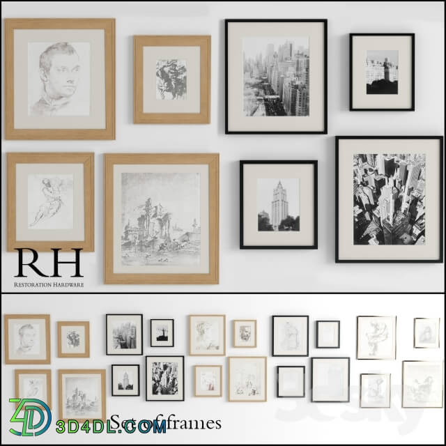 Frame - Restoration Hardware Set Frames