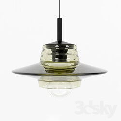 Ceiling light - Pressed Glass Light 