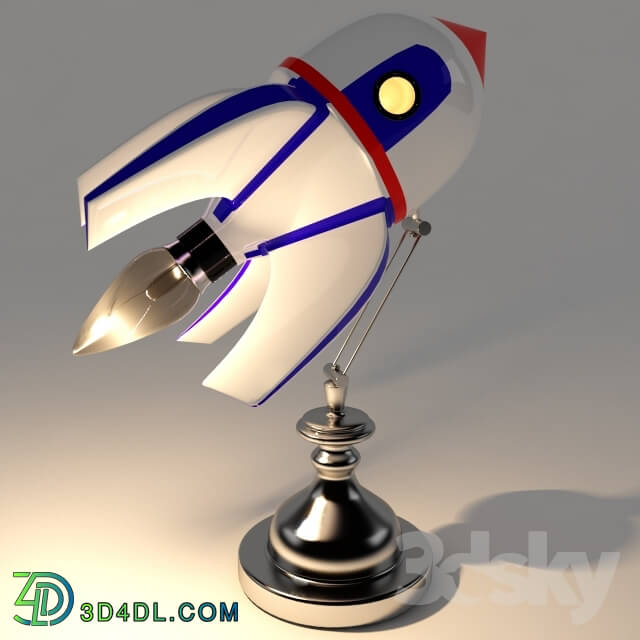 Table lamp - Rocket