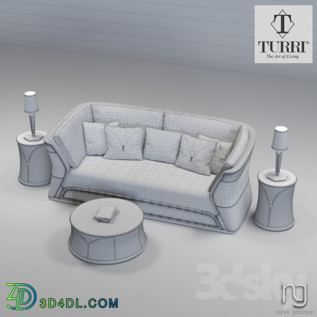 Sofa - Turri set 01