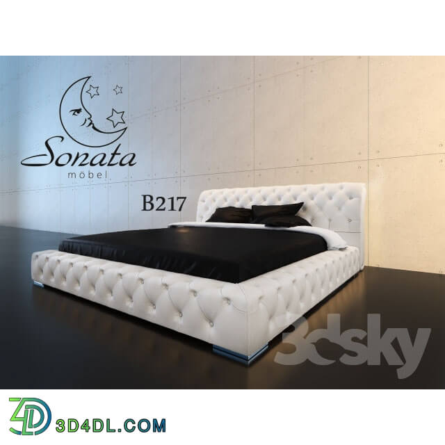 Bed - Sonata Mobel B217