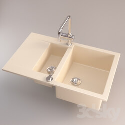 Sink - stone sink 